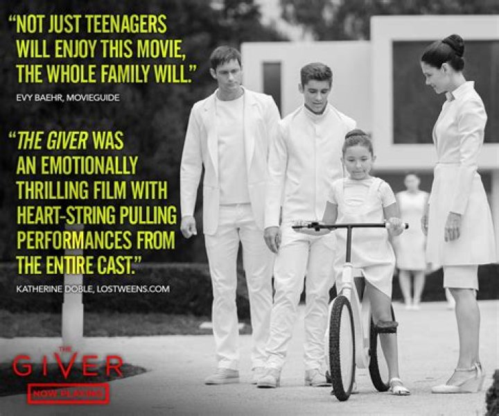 ‘The Giver’ Movie will be at least Partially Black and White